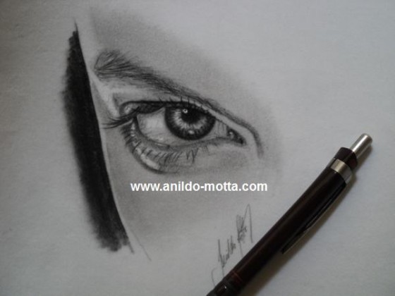 Desenhando olhos passo a passo Desenhando olhos passo a passo