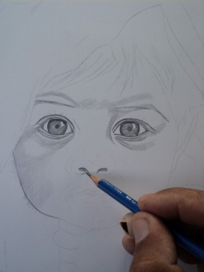 Tutorial desenho de retratos a lápis