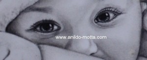 Criança desenho realista Criança desenho realista